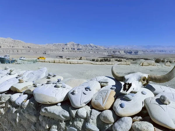 the ancient temple in the desert