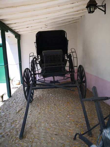 old wheelchair in the hospital