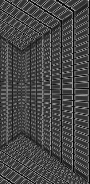 Monocromatico Geometrico Astratto Linee Camera Forme Concetto Sfondo Verticale — Foto Stock