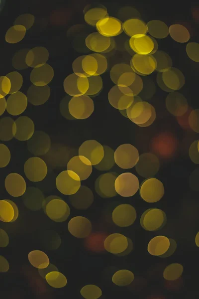 Imagen Borrosa Vertical Desenfocada Con Colores Apagados Luces Iluminación Bokeh — Foto de Stock