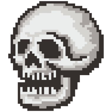 pixsel kurukafa, grunge vintage dizayn tişörtü