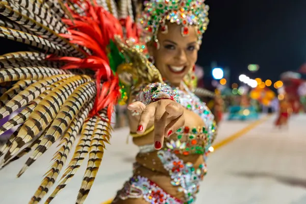 Florianpolis Santa Catarina Brazílie Února 2018 Nakažlivá Radost Členů Bubnů — Stock fotografie