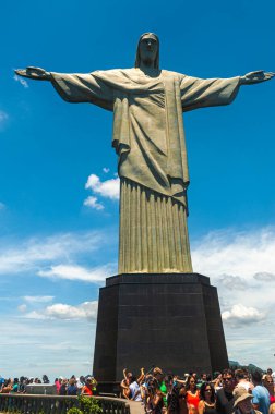 2015, 28 Aralık, Rio de Janeiro, Brezilya: Kurtarıcı İsa ve çevresi.