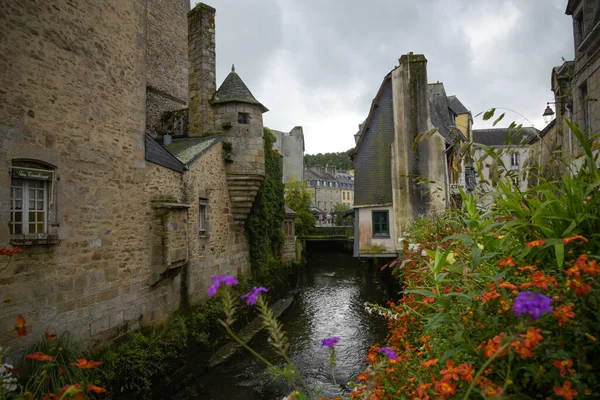 Street View Town Quimper Finistere Brittany — Stock Photo, Image