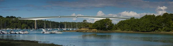 View Harbor Benodet Brittany France — Stock Photo, Image