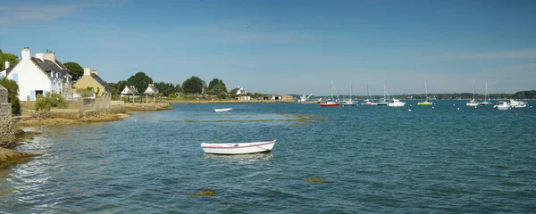 Vista Sobre Lado Mar Locmariaquer — Fotografia de Stock