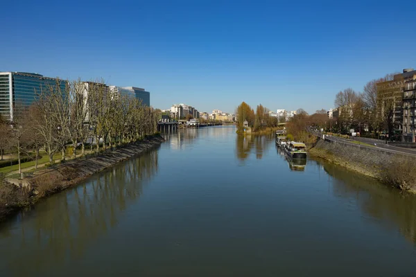 Vue Sur Ville Neuilly Sur Seine Ile France — Photo