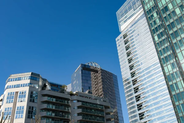 März 2021 Defense Paris Frankreich Blick Auf Das Geschäftsviertel Defense — Stockfoto