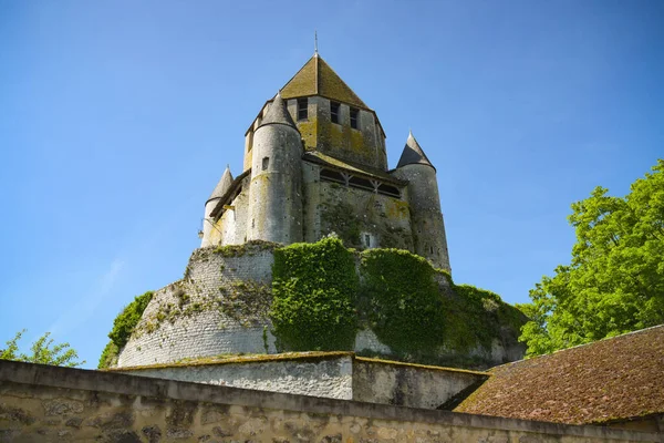 View Cesar Tower Medieval City Provins Which Owned Unesco World — ストック写真