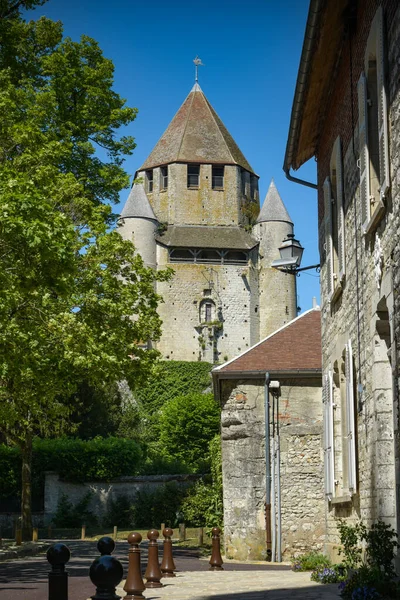 View Cesar Tower Medieval City Provins Which Owned Unesco World — Stock Photo, Image