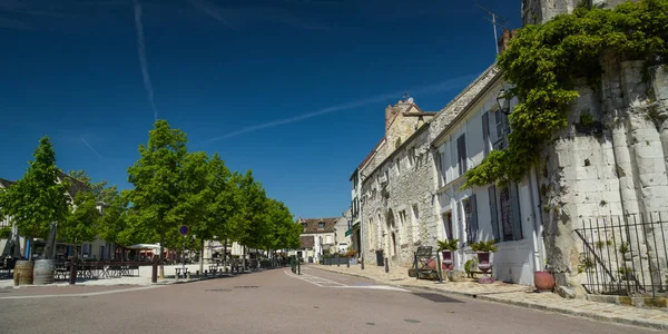 Street View Square Medieval City Provins Which Owned Unesco World — Stock Photo, Image