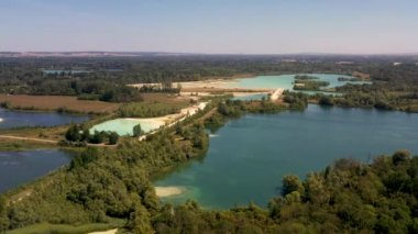 aerial view of the Basse with her sandpit