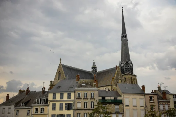 View Church Pithiviers Loiret France —  Fotos de Stock