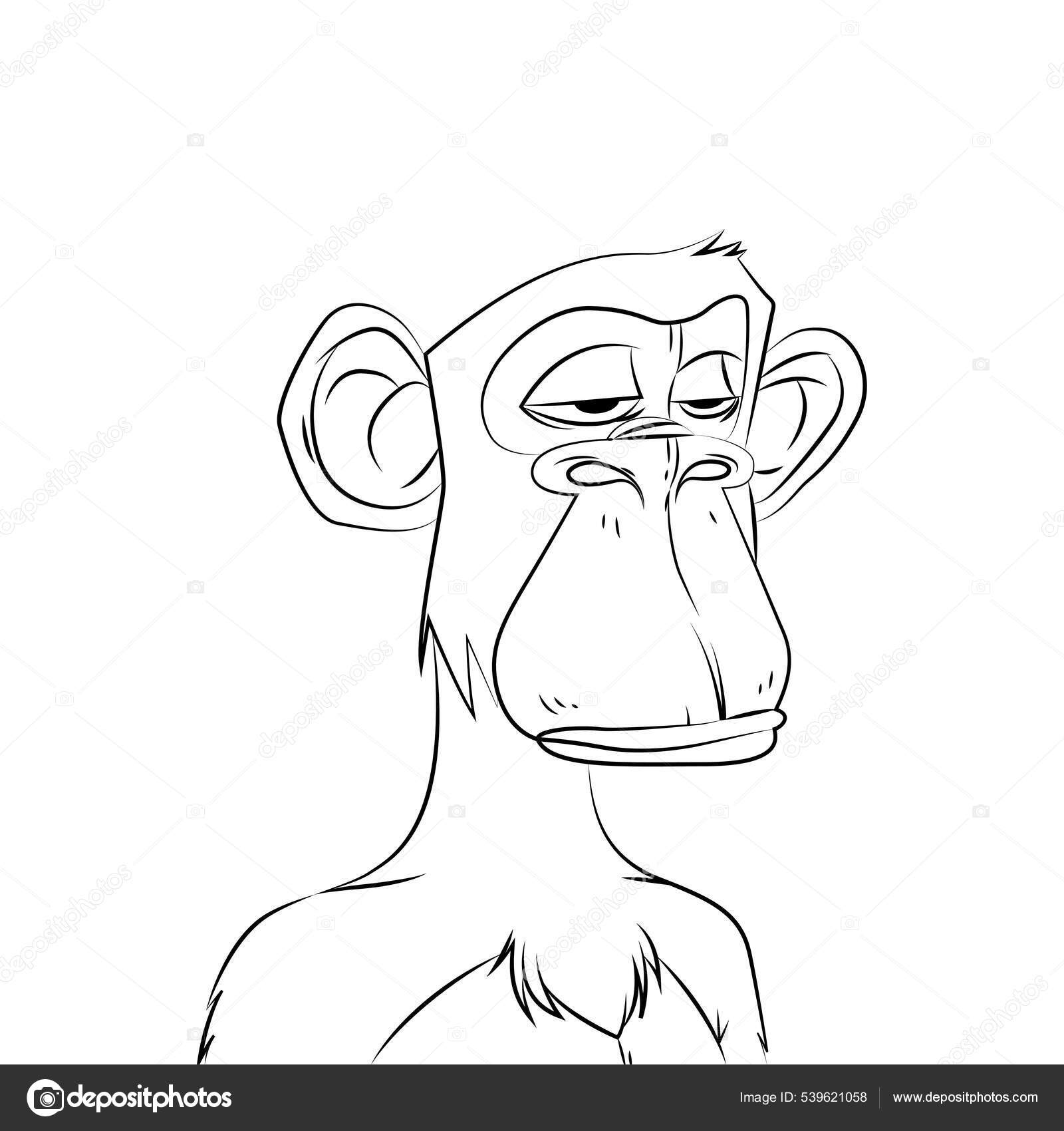 Desenho de Macaco Abu pintado e colorido por Usuário não