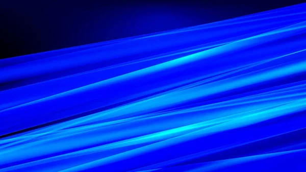 Azul Oscuro Suave Rayas Brillantes Abstracto Fondo Tecnológico Ilustración Vectorial — Vector de stock