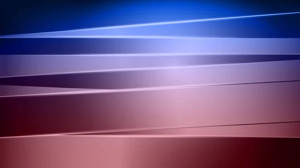 Bleu Rouge Lisses Rayures Brillantes Abstraites Fond Technique Illustration Vectorielle — Image vectorielle