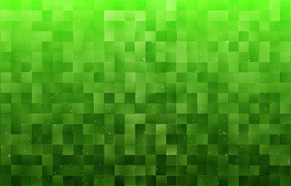 緑の四角形の背景 抽象幾何学的なライトグリーンの背景 ベクトル図 これは 設計に使用するグリッド形状を使用します 基本Rgb — ストックベクタ