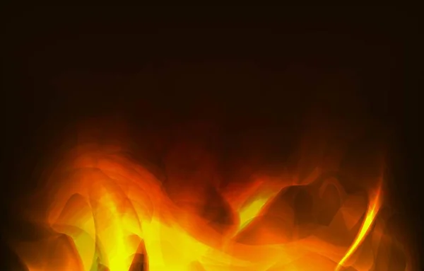 Feuerflamme Textur Flammender Hintergrund Für Das Banner Brennendes Konzept Abstrakte — Stockvektor
