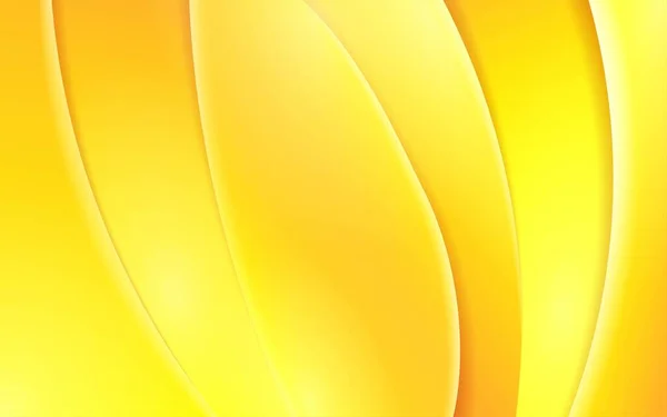 Abstact Vector Background Yellow Gradient Pattern Design Texture Separated Curved — Stockvektor