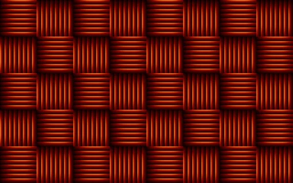 Gevernist Rotan Bamboe Geweven Textuur Wallpaper Vector Achtergrond Basis Rgb — Stockvector