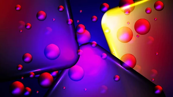 Abstract Colorful Light Leak Background Modern Dynamic Background Usable Greeting — стоковый вектор