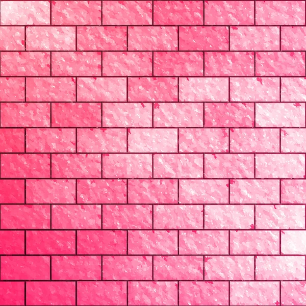 분홍빛 벽돌의 — 스톡 사진