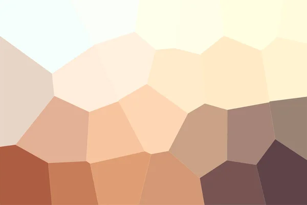 Krema Kahverengi Pastel Düşük Polyester Kaya Desenli Arka Plan — Stok fotoğraf