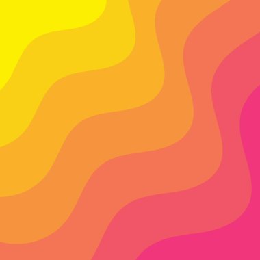 Sarı ve pembe dalga gradyan arkaplanı.