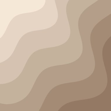 Kahverengi şekil dalga gradyan arkaplanı.
