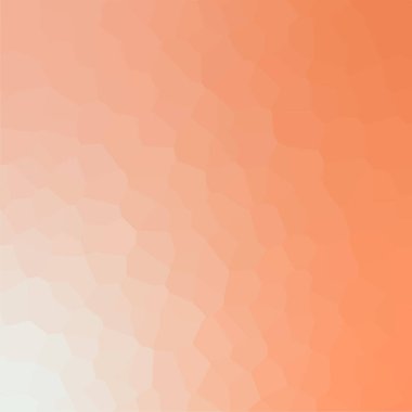 Gri ve turuncu kristal desenli duvar kağıdı.