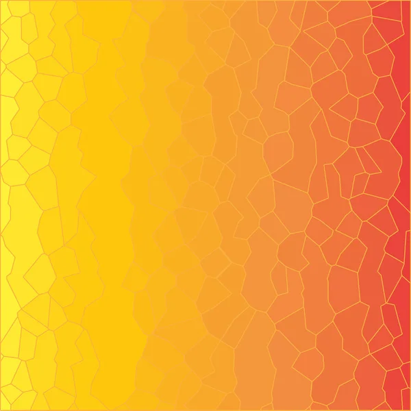 Papier Peint Motif Cristal Jaune Orange — Image vectorielle