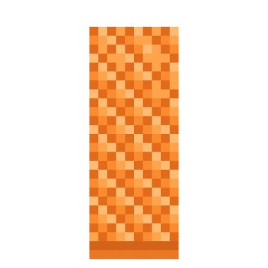 Wafers piksel sanatı. Vektör illüstrasyonu.