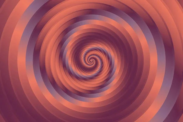 Abstrait Brun Violet Surface Acier Spirale Tourbillon Style Fond Spirale — Image vectorielle