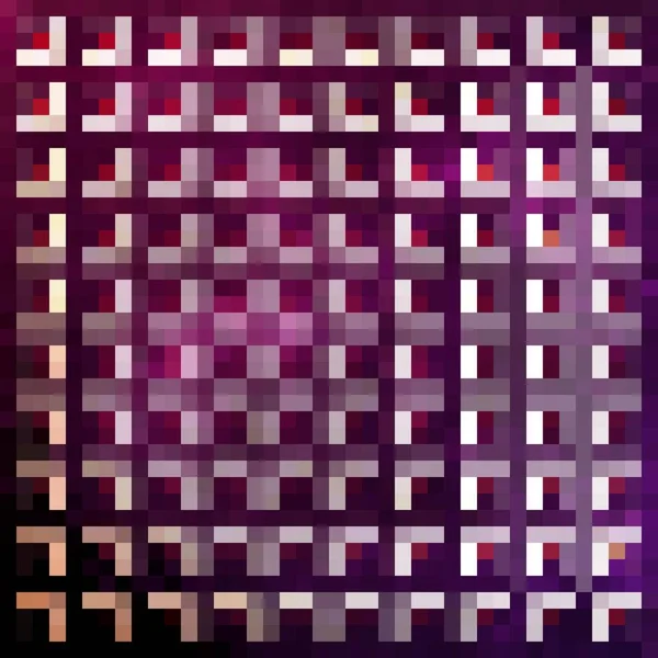 Geometriskt Mönster Abstrakt Bakgrund Fängelsemönster Mosaikrutnätets Struktur — Stock vektor