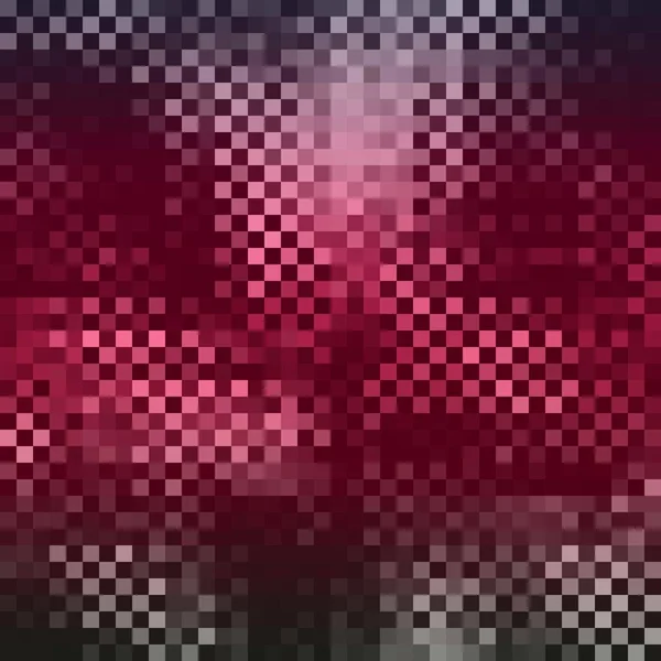 Abstract Crimson Black Transparent Mosaic Style Background Vector Illustration — Vector de stock