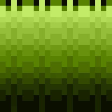 Soyut yeşil eğimli mozaik arkaplan. Vektör illüstrasyonu.