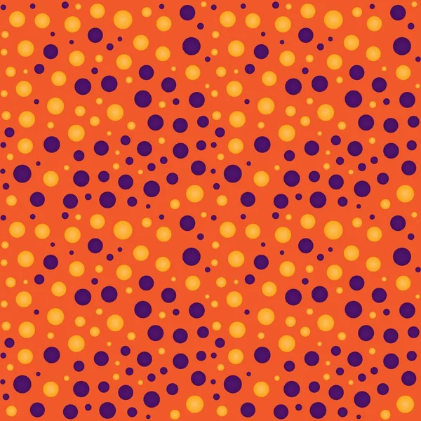 Turuncu ve mor geometrik daireler arkaplan.