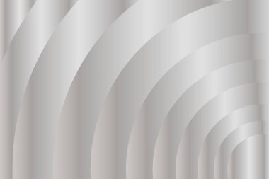 Gray gradient luxury overlap curve circle background. Vector illustration. 
