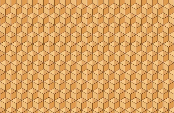Brown Rimmed Paper Box Seamless Pattern Background Vector Illustration — Wektor stockowy