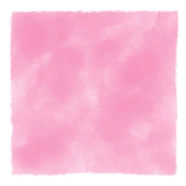 Rosa Pastell Akvarell Himmel Struktur Bakgrund — Stockfoto