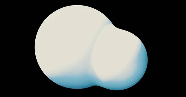 Shapes Abstract Cloud Rendering Cloud Cloud Cartoon — Fotografia de Stock