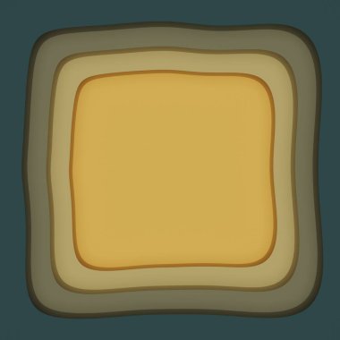 Renkli kağıt kare çerçeveli arka plan. 3d oluşturma.