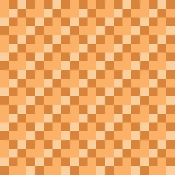Waffle Seamless Texture Pixel Art Illustrazione Vettoriale — Vettoriale Stock
