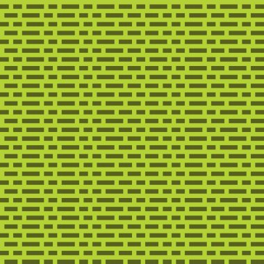 Yeşil tuğla desenli pikseller. Vektör arkaplanı.