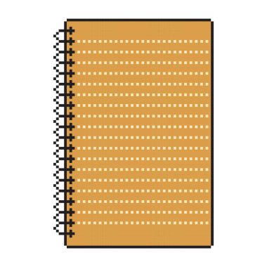 Kağıt piksel sanatı. Vektör illüstrasyonu.