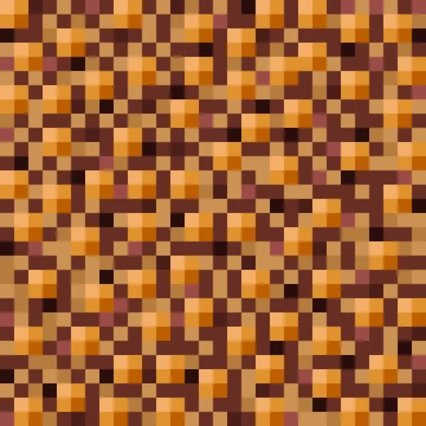 Crème Glacée Popsicle Enduite Chocolat Texture Pixel Art Fond Motif — Image vectorielle