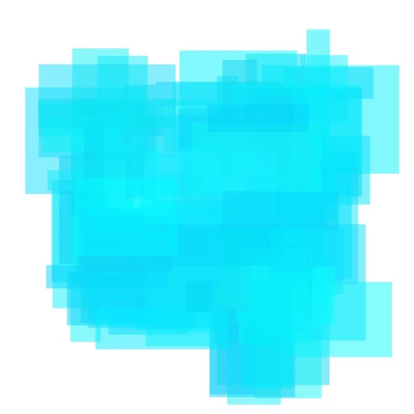 Blaue Abstrakte Quadrate Zufälliger Hintergrund — Stockfoto