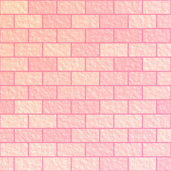 Gradient Różowy Cegły Ściany Tekstury Tła — Zdjęcie stockowe