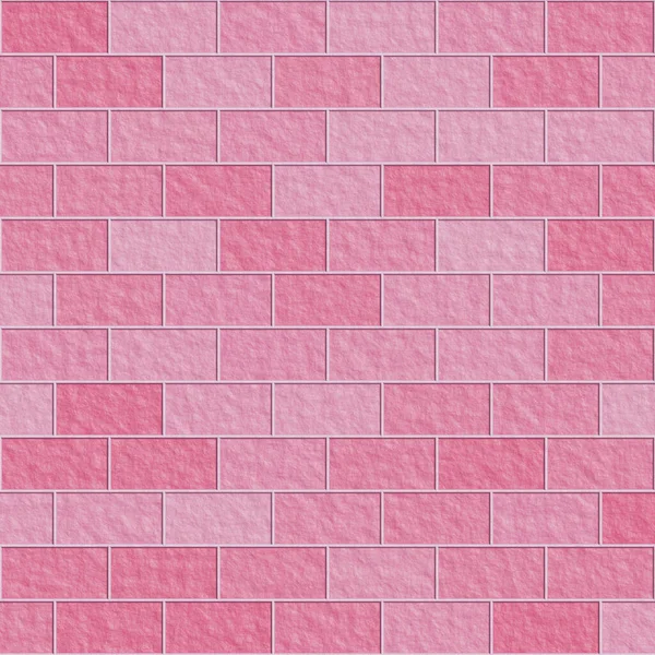 Różowa Cegła Tekstury Tła — Zdjęcie stockowe