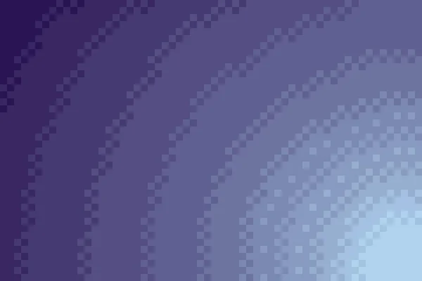 青と紫のパステルサンシャインスカイピクセルアート ベクターイラスト — ストックベクタ